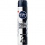 Déodorant Spray Homme Anti-transpirant Black  White NIVEA MEN le spray de 200ml