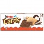Biscuits Kinder Cards lait et cacao 2x5 - 128g