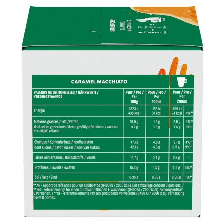STARBUCKS by NESCAFE DOLCE GUSTO Caramel Macchiato 127,8g