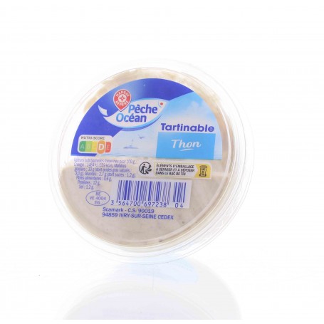 TARTINABLE DE THON 120G(1045048)