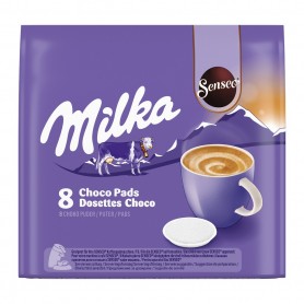 SENSEO MILKA CHOCOLATE CHOCOLAT EN DOSETTES X 8 - 112 GR