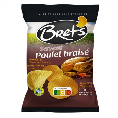 Brets Aro Poulet Braisé 125g