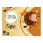 Glace bâtonnet FERRERO ROCHER Lait noisette caramel x3 - 138g