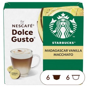 STARBUCKS by NESCAFE DOLCE GUSTO Vanille Macchiatto 12 capsules 132g