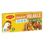 MAGGI Bouillon KUB Volaille Réduit en sel de -25% 120g