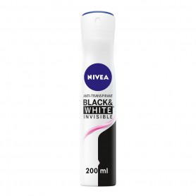 Déodorant Spray Anti-transpirant Black  White Original NIVEA le spray de 200ml
