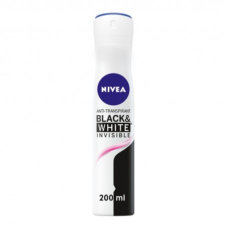 Déodorant Spray Anti-transp Black White Original NIVEA femme 200ml