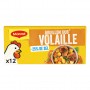 MAGGI Bouillon KUB Volaille Réduit en sel de -25% 120g