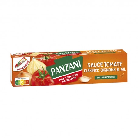 PANZANI - SPF - SAUCE TUBE TOMATE CUISINÉ AUX OIGNONS ET À L'AIL 180G