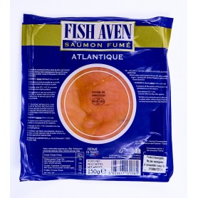 Saumon fumé au bois de hêtre - FISH AVEN - 150g