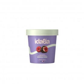 FRAMBOISE ENROBE CHOCOLAT NOIR- IDALIA- 150GR