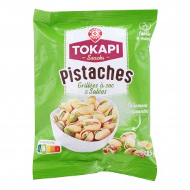 Pistaches grillees salees 125g TOKAPI