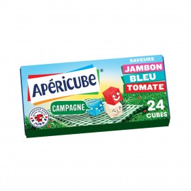 APERICUBE Fromage apéritif campagne 24 cubes 140 G