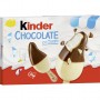 Glace bâtonnet KINDER CHOCOLAT au lait, double enrobage lait chocolat x4 - 152g