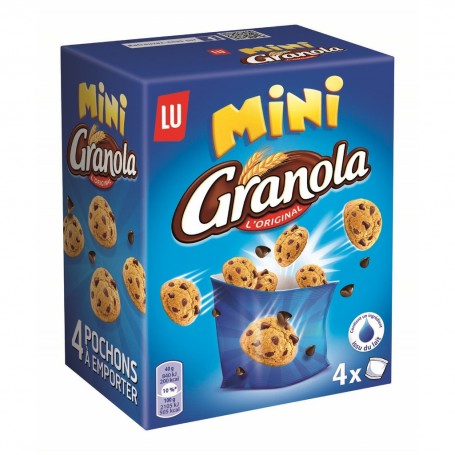 Granola Mini Cookies Chocolat Lait 160g