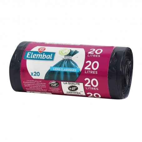 SACS POUBELLE LIEN 20LX20(1050950)