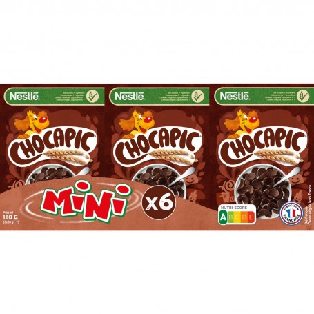 NESTLE CHOCAPIC Céréales Petit Déjeuner pack x6