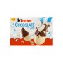 Glace bâtonnet KINDER CHOCOLAT au lait, double enrobage lait chocolat x4 - 152g