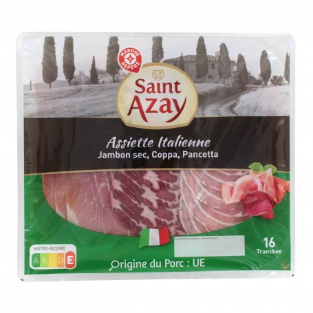 ASSIETTE CHARCUT ITALI 200G(1056113)