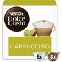 NESCAFE DOLCE GUSTO Cappuccino Extra Crema 16 Capsules (8 Lait et 8 Café)
