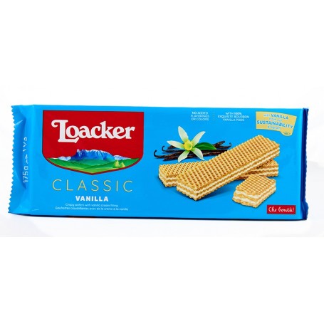 Gaufrette croustillant vanille - LOACKER - 175g