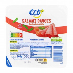 SALAMI DANOIS FUME 20T 200G(1038181)