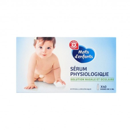 SERUM PHYSIOLOGIQUE 5ML X40(1067045)
