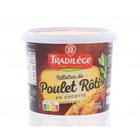 RILLETTES DE POULET 220G