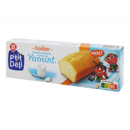 7 GATEAUX BASE DE YAOURT 189G P'TIT DELI