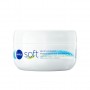 Crème Hydratante Fraîcheur Visage Corps Mains Soft NIVEA le pot de 200ml