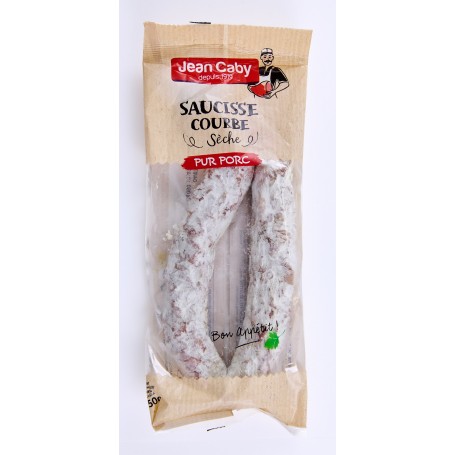 Saucisse sèche courbe - JEAN CABY - 250g