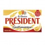 PRESIDENT BEURRE GASTRONOMIQUE DOUX 82%MG PLAQUETTE 250G