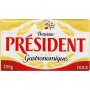 PRESIDENT BEURRE GASTRONOMIQUE DOUX 82%MG PLAQUETTE 250G