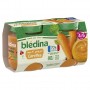 BLEDINA Mon 1er Petit Pot Carottes 2x130g Dès 4/6 mois