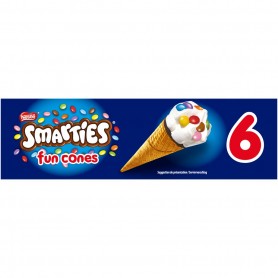 SMARTIES FUN CONES 6x39g