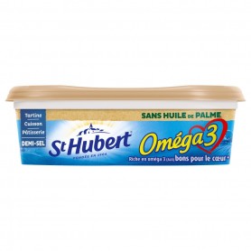 St Hubert Omega 3 Sans Huile de Palme 250g Demi Sel