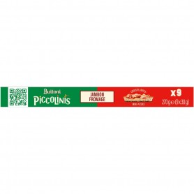 BUITONI PICCOLINIS Jambon Fromage 9x30g