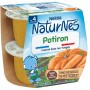 NESTLE NATURNES Petits Pots Bébé Potiron -2x130g -Dès 4/6 mois