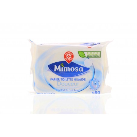 PAPIER TOILET HUMIDE DOUCEUR X50(1056258)
