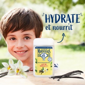 LE PETIT MARSEILLAIS DOUCHE EXTRA DOUX LAIT DE VANILLE BIO 250 ML