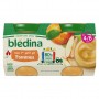 BLEDINA POTS FRUITS Mon 1er Petit Pot Pommes 2x130g Dès 4/6 mois
