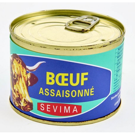 Boîte boeuf assaisonné - Sevima - 270g