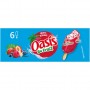 Bâtonnet OASIS SO FRUIZ vanille sauce et enrobage fruits rouges x6