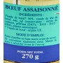 Boîte boeuf assaisonné - Sevima - 270g
