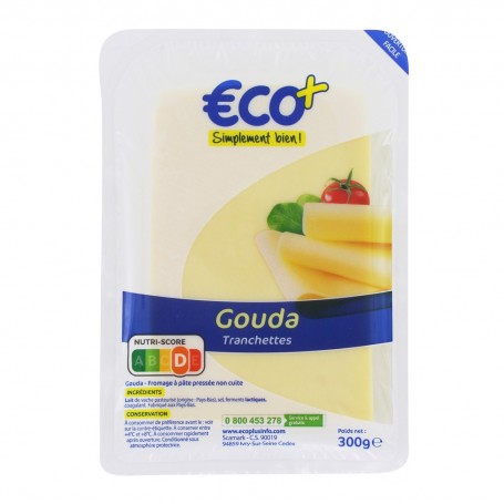 TRANCHETTES DE GOUDA 28%MG 300G(1040102)