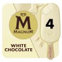 Magnum Glace Bâtonnet Chocolat Blanc 4x100ml