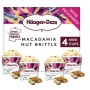 Häagen-Dazs Minipot Macadamia Nut Brittle x4 OFFRE DECOUVERTE 380ml