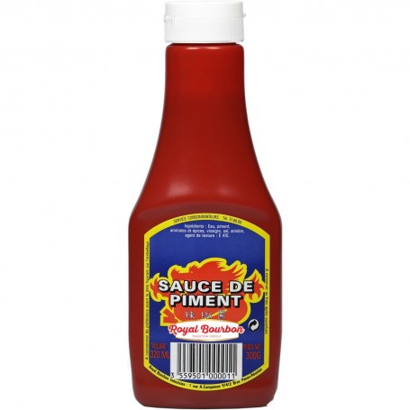 SAUCE DE PIMENT PRESSABLE  320ML ROYAL BOURBON