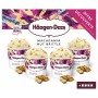 Häagen-Dazs Minipot Macadamia Nut Brittle x4 OFFRE DECOUVERTE 380ml
