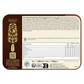 Magnum Glace Bâtonnet Amande 4x100ml